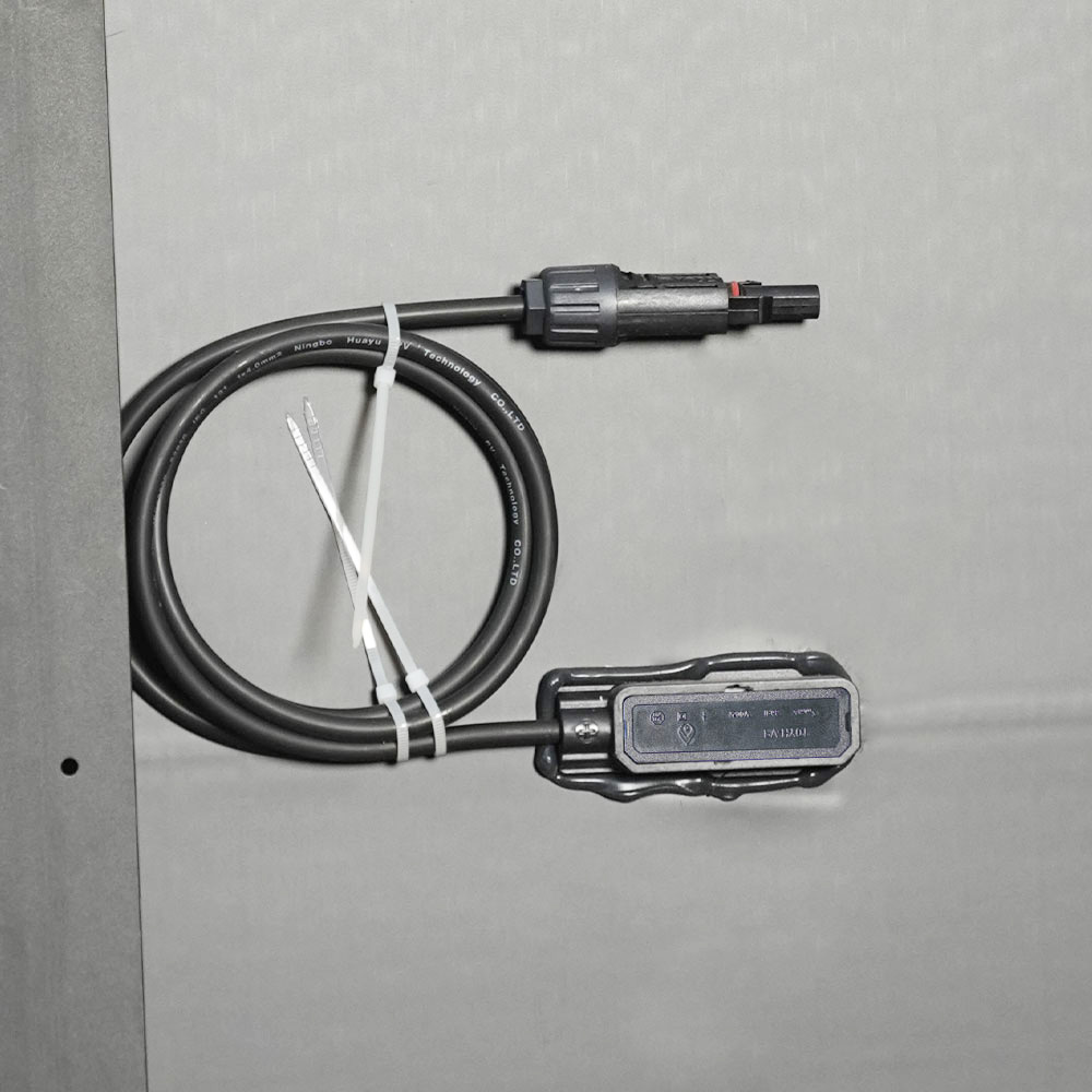 M166H660 350-385W Sticla unică, neagră
